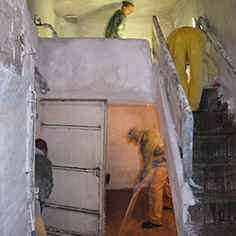 Saunan kalkitus 2009
